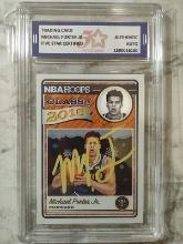 Hand Signed Rookie Michael Porter Jr. w/COA