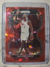 2021 Prizm Red Cracked Ice Dwyane Wade #269