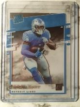 2020 Chronicles Clearly Donruss Rookie D'andre Swift #DS