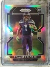 2021 Prizm Silver Rookie SP D'wayne Eskridge #349