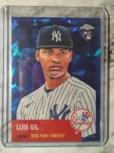 2022 Topps Chrome Luis Gil Rookie Blue Ice #469 /100