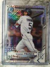 2021 Bowman Chrome Refractor Wander Franco #57