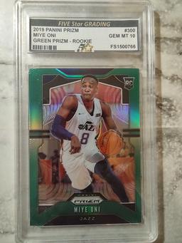 2019 Prizm Green Graded 10 Miye Oni