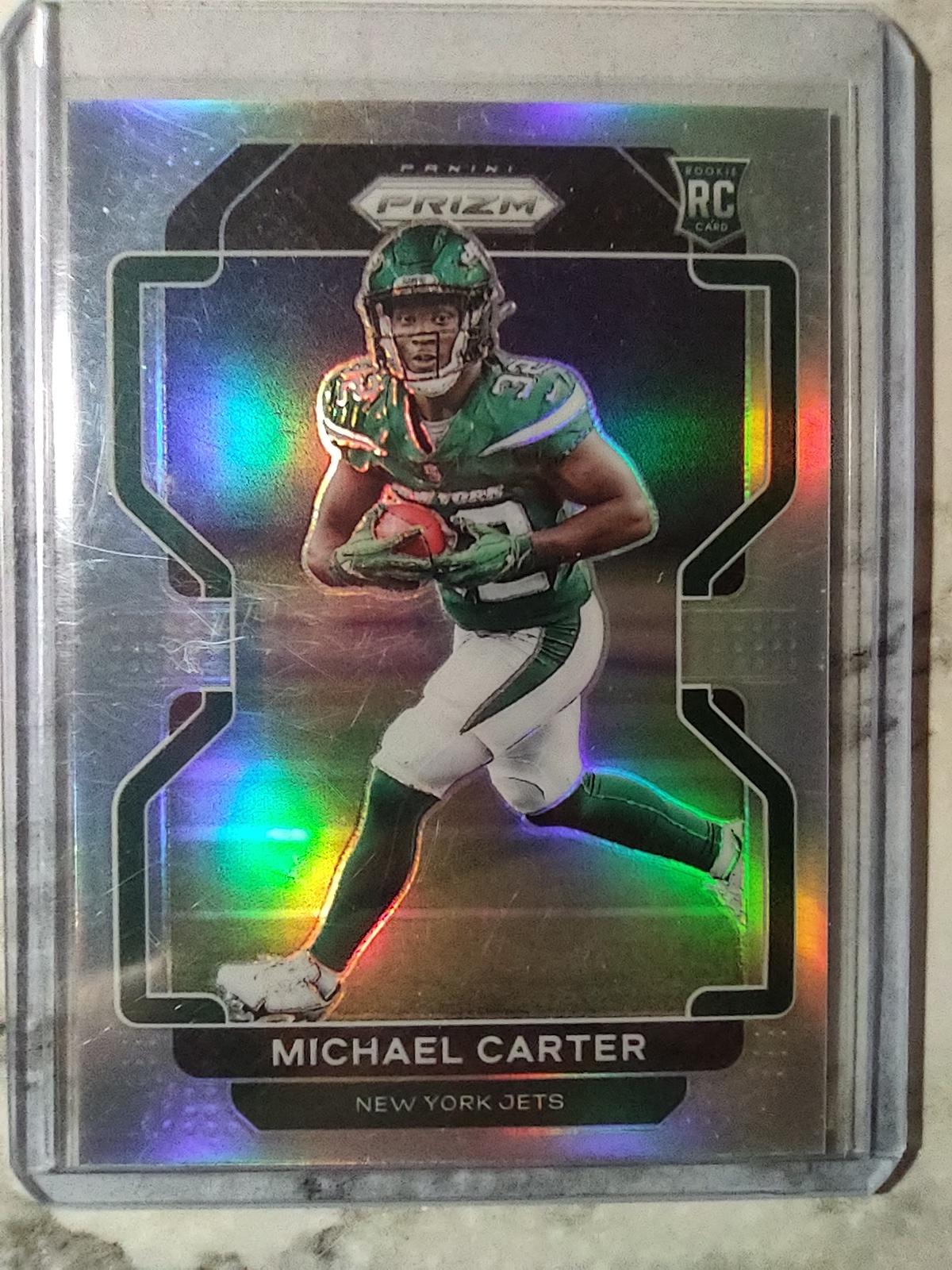 2021 Prizm Rookie Silver SP Michael Carter #365