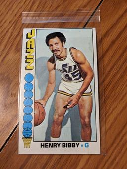 Henry Bibby 1976-77 Topps jumbo card