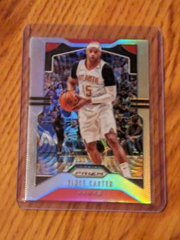 2019-20 Panini Prizm Silver Prizm Refractor Vince Carter Card #33