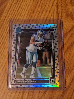 2021 Optic Premium SIMI FEHOKO Cowboys #242 Rated Rookie SILVER