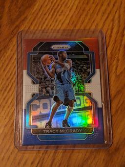 2021-22 Tracy McGrady Panini Prizm - Red White Blue Holo - SP - Orlando Magic