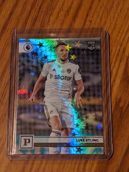 2020-21 Luke Ayling ROOKIE Panini Chronicles PURPLE ASTRO RC #5 Leeds United