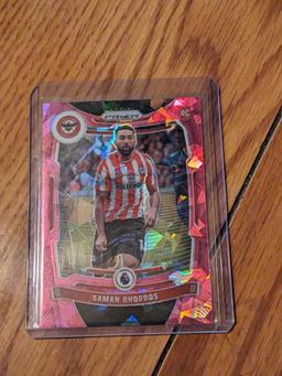 Saman Ghoddos #148 Pink Ice RC Rookie Prizm Premier League 2021-22 Brentford