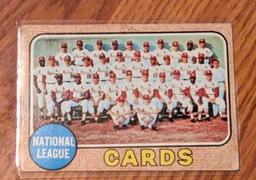 1968 Topps St. Louis Cardinals Team Card #497