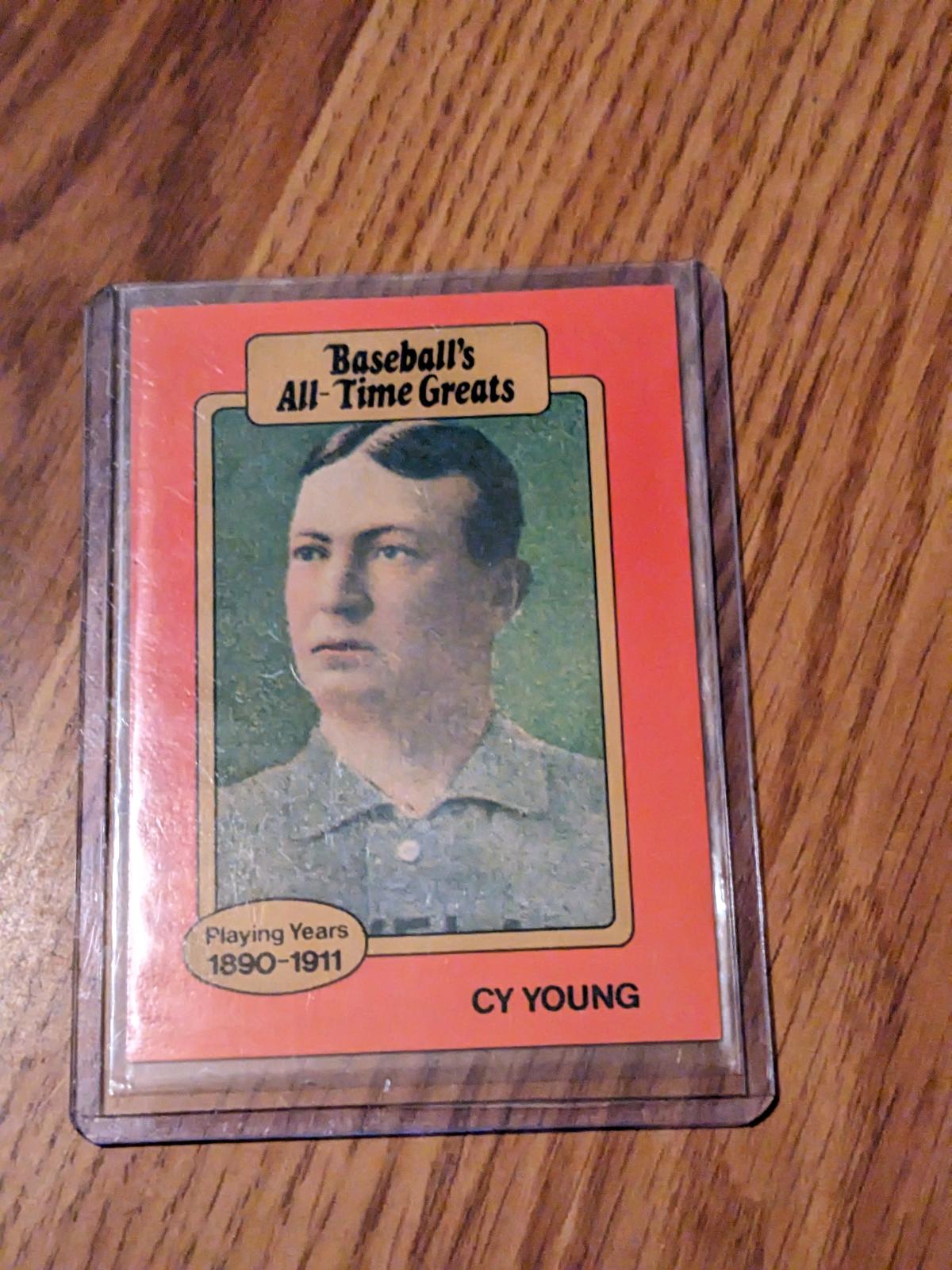 1987 Baseball's All-Time Greats Cy Young