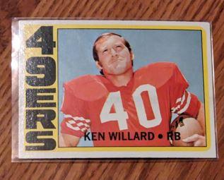 Ken Willard - 1972 Topps #234 Vintage Football Card San Francisco 49ers