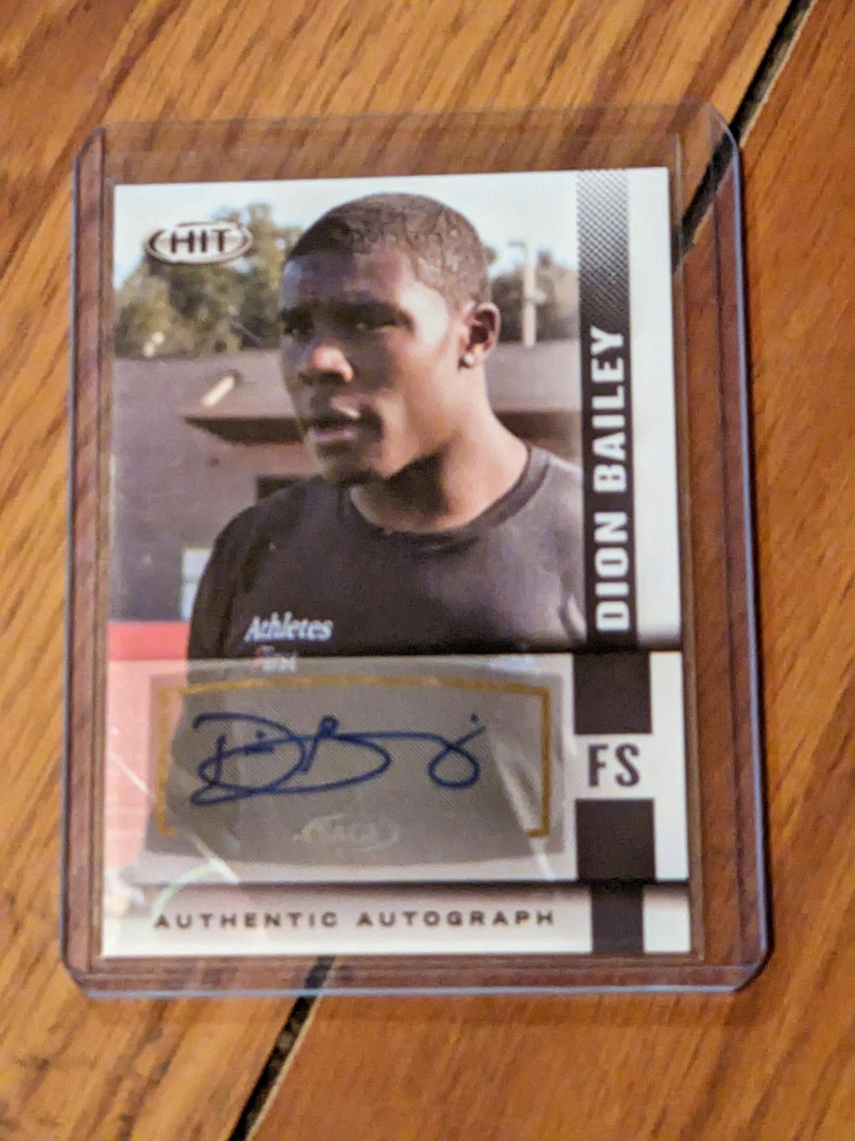 2014 SAGE Hit Auto Dion Bailey #A18 Rookie Auto RC