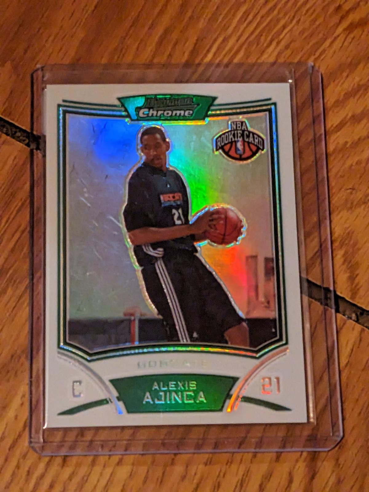 2008-09 Topps Chrome ALEXIS AJINCA Refractor #199 RC