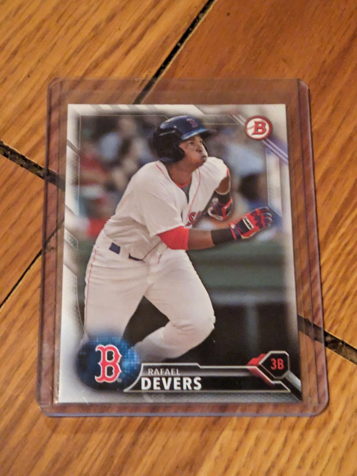 Rafael Devers 2016 Bowman Rookie #BP109 Boston Red Sox RC