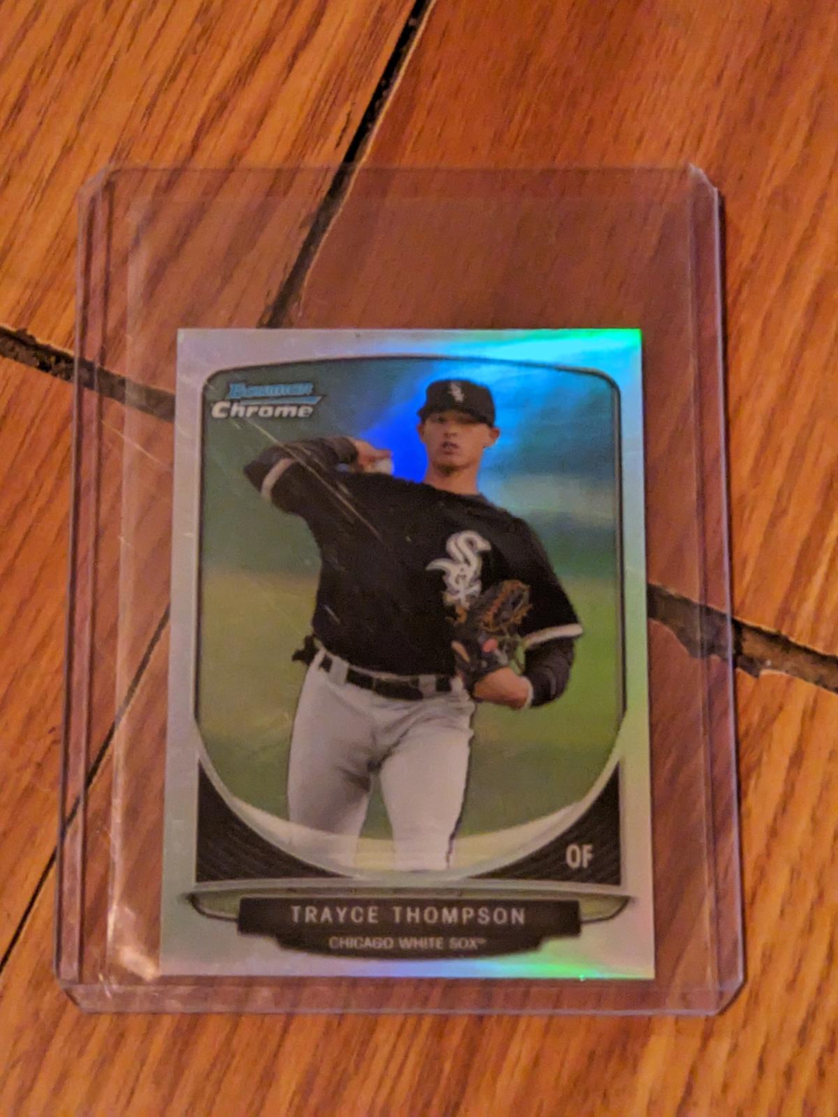 Trayce Thompson 2013 Bowman Chrome Mini Refractor #CC-CWS2 Chicago White Sox RC