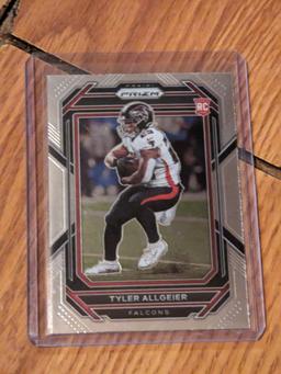 2022 Panini Prizm Football Tyler Allgeier FALCONS #344 Rookie RC