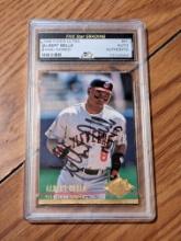 Albert Belle 1994 Fleer Ultra auto authenticated by Fivestar Grading Graded