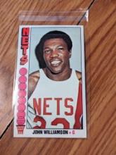 John Williamson 1976-77 Topps jumbo card