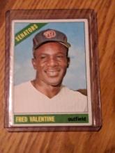 1966 Topps #351 Fred Valentine Washington Senators Vintage Baseball Card