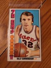 Billy Cunningham 1976-77 Topps jumbo card