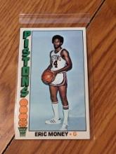 ERic Money 1976-77 Topps jumbo card