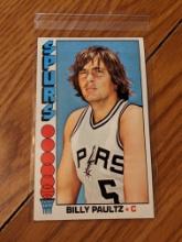 Billy Paultz 1976-77 Topps jumbo card