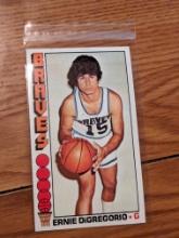 Ernie Digregorio 1976-77 Topps jumbo Vintage card