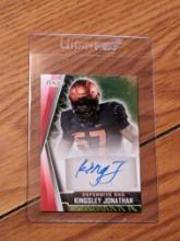 2022 Sage High Series Autographs Red #A-KJ Kingsley Jonathan RC Rookie AUTO