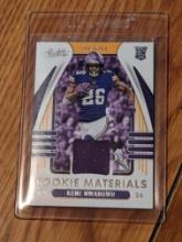 2021 Absolute Kene Nwangwu Rookie Materials Patch Card #ARM-KNW