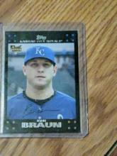 2007 Topps #262 Ryan Braun RC Royals