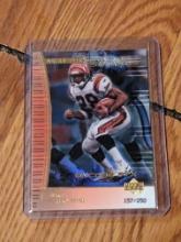 199 Upper Deck Encore F/X #SG15 Corey Dillon Seize the Game holo