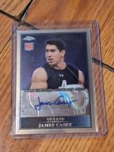 2009 James Casey Topps Chrome Auto RC #TC154