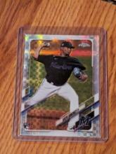 Sixto Sanchez 2021 Topps Chrome #193 X-Fractor Refractor - Rookie RC