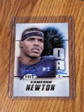 Cam Newton autographed card w/coa