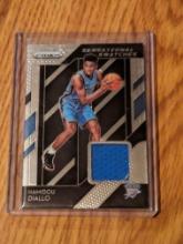 hamidou diallo Sensational Swatches Panini Prizm Jersey Patch Rookie 2018-19 #74