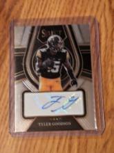 2022 Panini Select Draft Picks SILVER Tyler Goodson Auto Iowa #RS-TGO