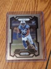 2023 Panini Prizm #344 Evan Hull RC Rookie Indianapolis Colts