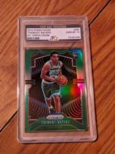 Tremont Waters 2019 Panini Prizm rc gem mt 10 Fivestar Grading Graded green prizm