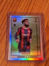 2020-21 Topps Merlin Refractor Konrad de la Fuente RC #30