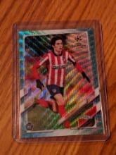 Sergio Camello RC - 2020-21 Topps Chrome UEFA Champions League blue wave  Rookie