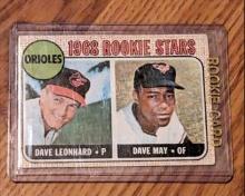 Dave Leonard/Dave May Gradable Topps 1968 #56