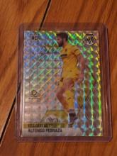 2020-21 Panini Mosaic #40 Alfonso Pedraza Silver Mosaic Rookie - Villarreal RC