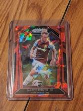 2020-21 Prizm Premier League Jarrod Bowen Rookie Red Ice Prizm #186 RC