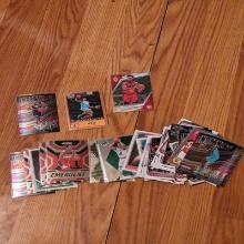 x35 nba card lot includes wendell more insert, other inserts and rookies See pictures