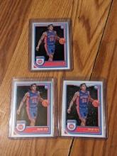 x3 lot all being 2022-23 Jaden Ivey ROOKIE Panini NBA Hoops WINTER EDITION RC #235's