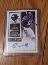 2015 Contenders Rookie Ticket Auto #272 T.J. Clemmings Rc Auto