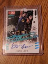 2021-22 Pro Set Power Moves Autographs Justin Lewis Auto #PM-JL1