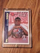 Warrick Dunn 1997 Topps Draft Pick Football #415 NFL Rookie Card Buccaneers